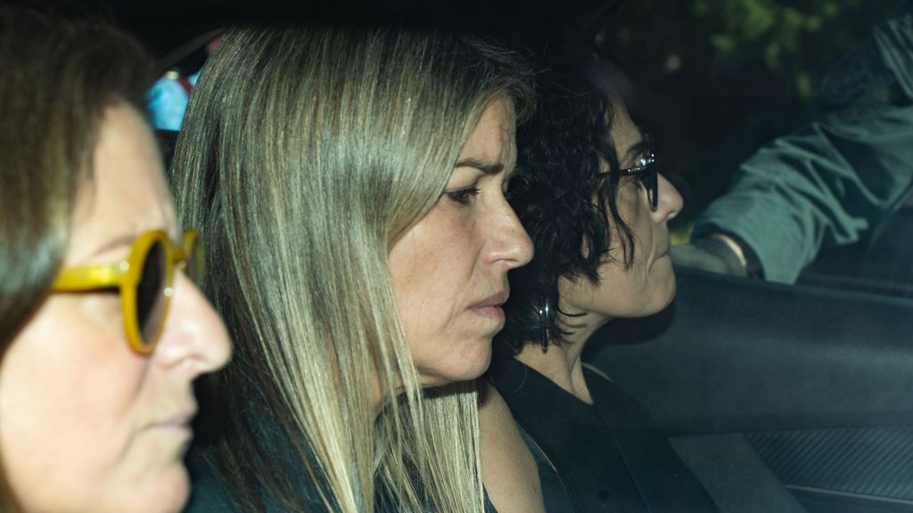 La periodista Maribel Vilaplana a su salida de los Juzgados de Catarroja