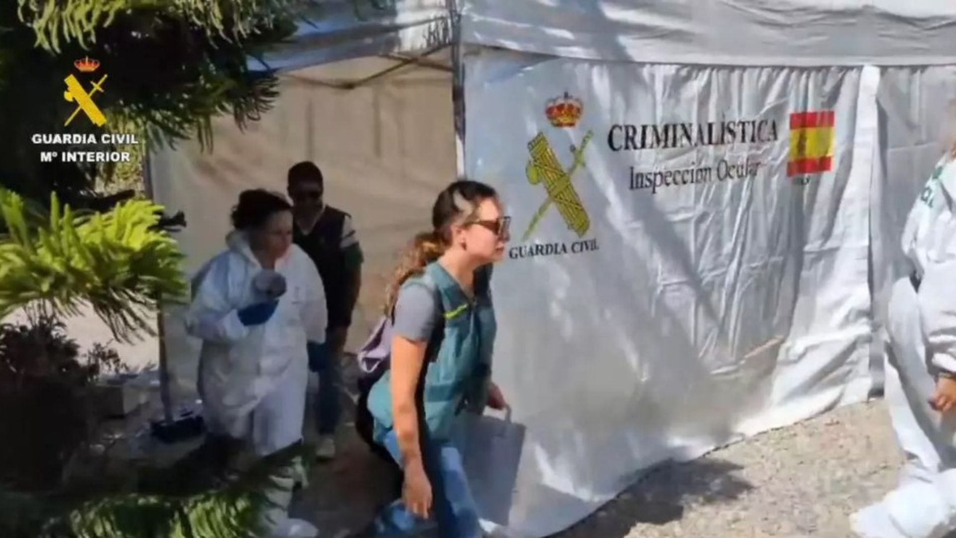 Uno de los sospechosos del doble crimen de Mazarrón dormía junto a los cadáveres