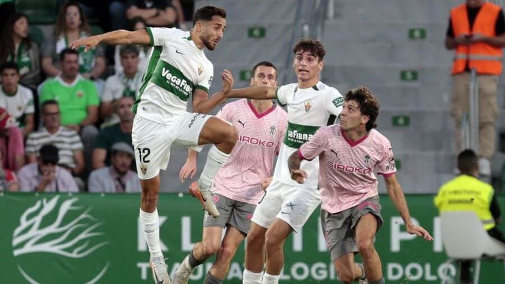 Elche 2-1 Sporting: Resumen del partido