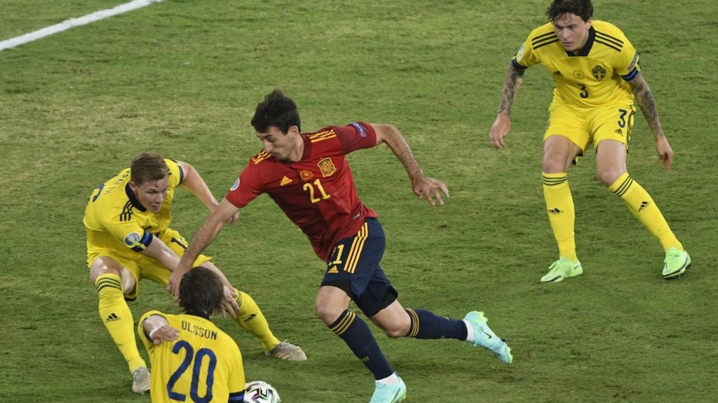 Rueda de prensa de Oyarzabal en la previa del España-Italia de semifinales de la Eurocopa 2020