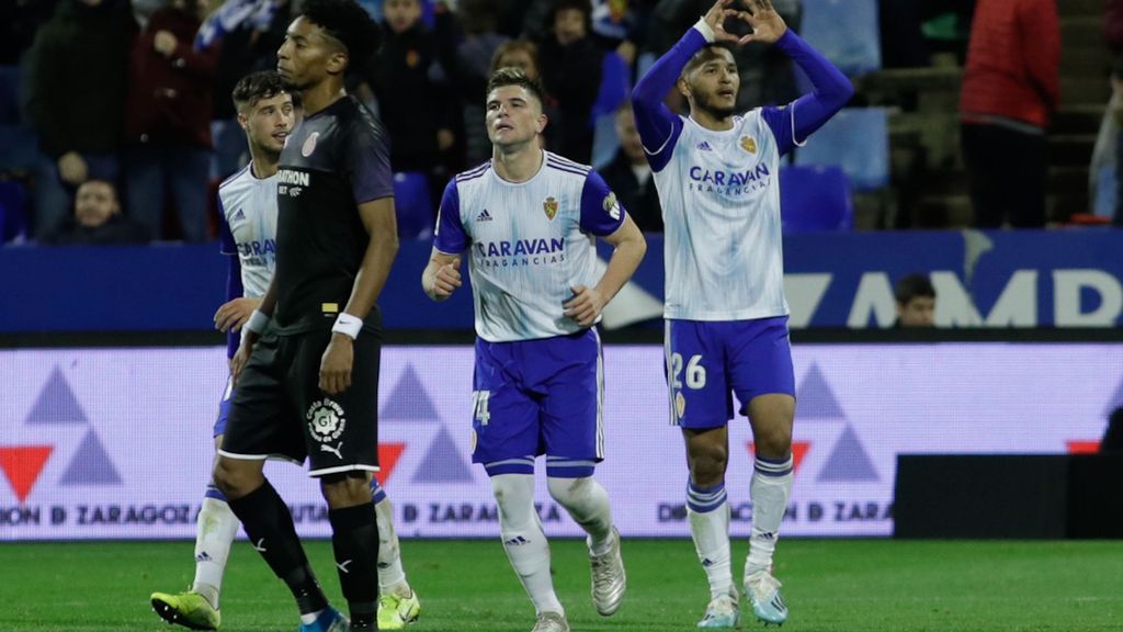 Real Zaragoza-Girona: Resumen (jornada 18)