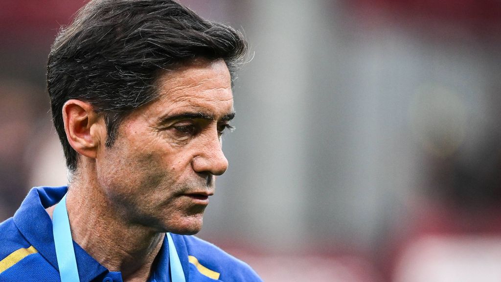 Marcelino dirige un entrenamiento en el Olympique de Marsella