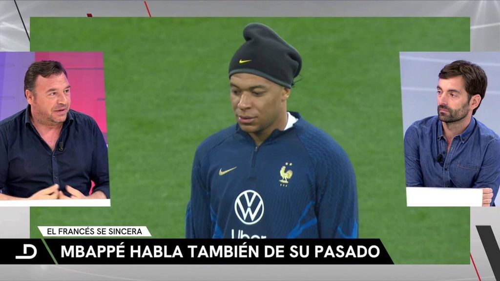 Rubén Uría ironiza sobre la presión sufrida por Kylian Mbappé