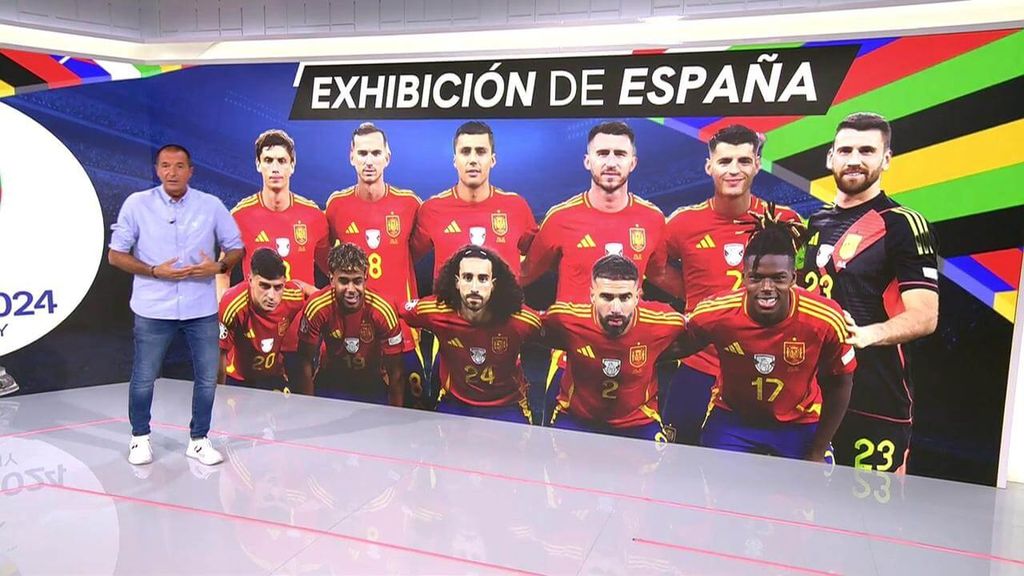 Manu Carreño y los históricos partidos de la Selección Española