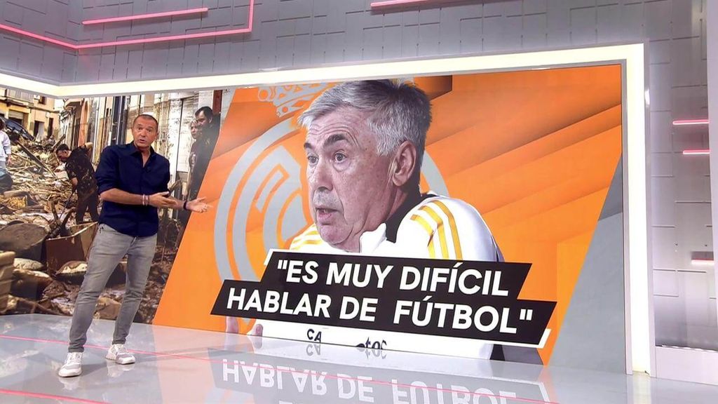 Manu Carreño reconoce que no debería haber existido fútbol el fin de semana