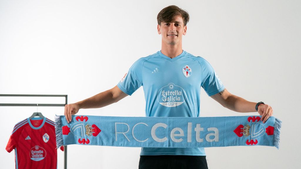 Presentación de Tadeo Allende como nuevo jugador del Celta