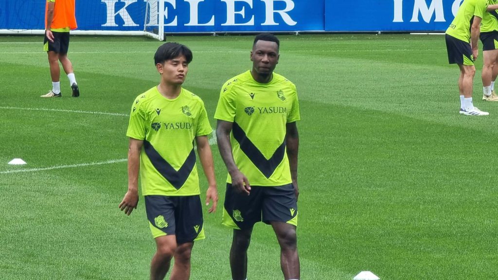 Vuelve la alegría de Take Kubo a la Real Sociedad