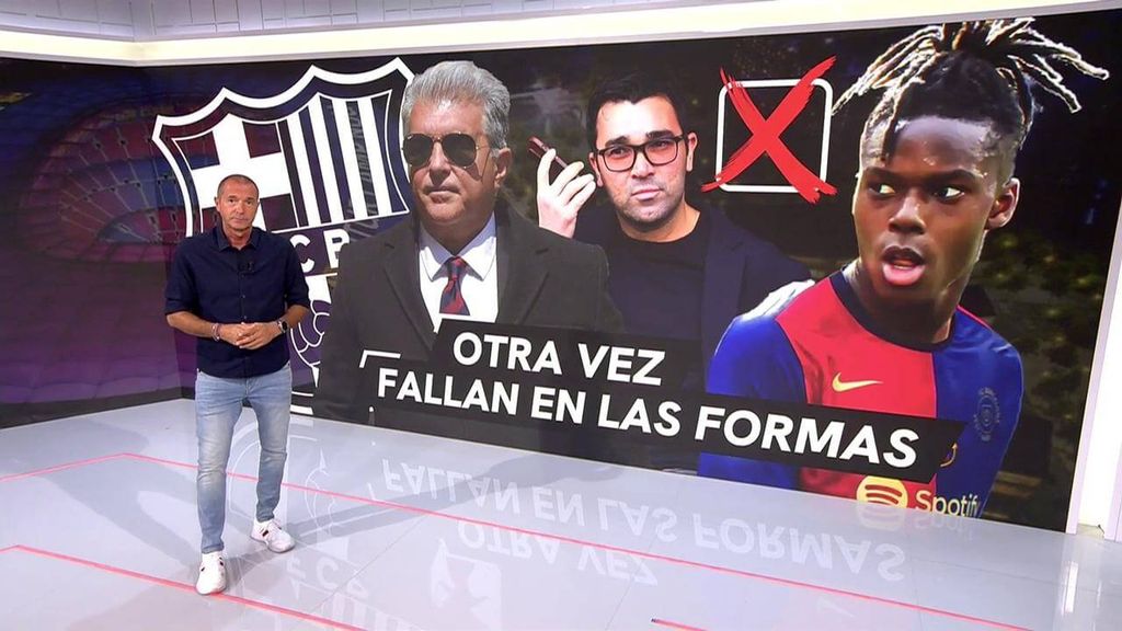 Manu Carreño critica la actitud de Joan Laporta y Deco para fichar a Nico Williams