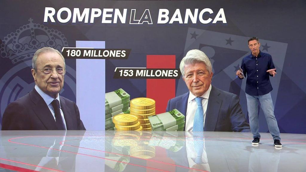 Real Madrid y Atlético rompen la banca para plantar cara a la poderosa Premier League