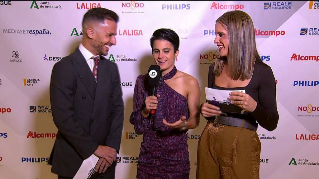 María Pérez, antes de la gala Desmarcadas 2025