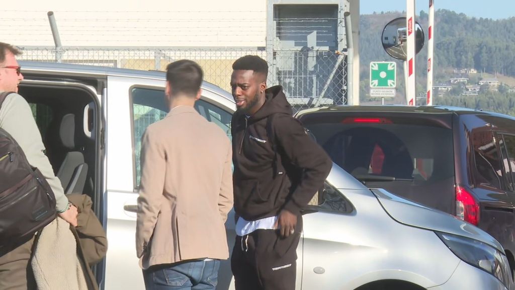 Llegada de Iñaki Williams a BIlbao.