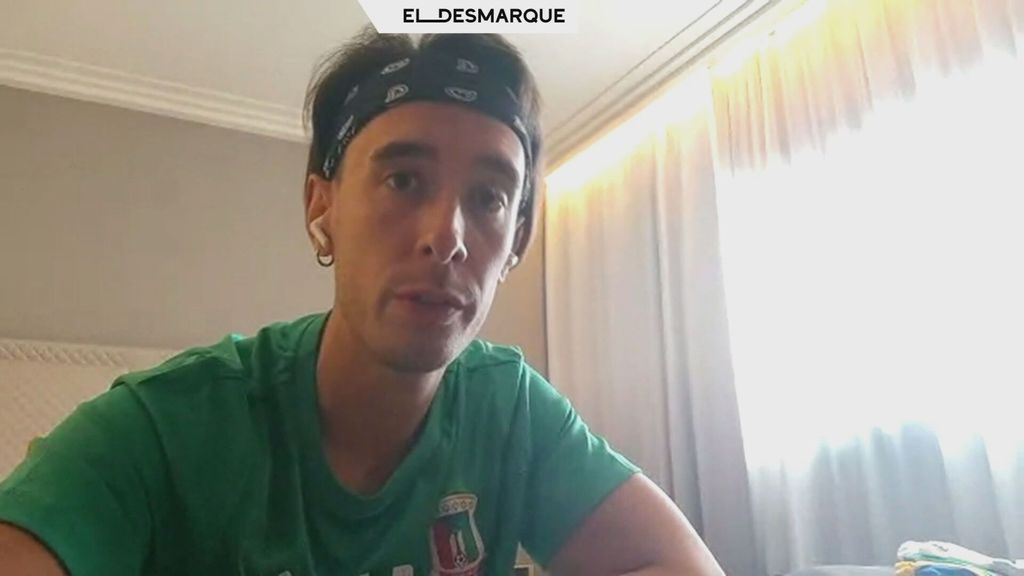 Andrés el fotografo del equipo revelación de Copa África