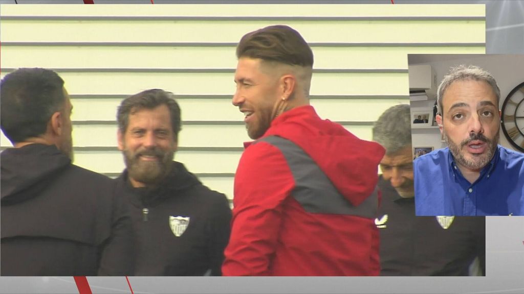 Jorge Liaño, sobre el homenaje a Sergio Ramos: "El Sevilla va a demostrar los valores que no tuvo en Real Madrid"