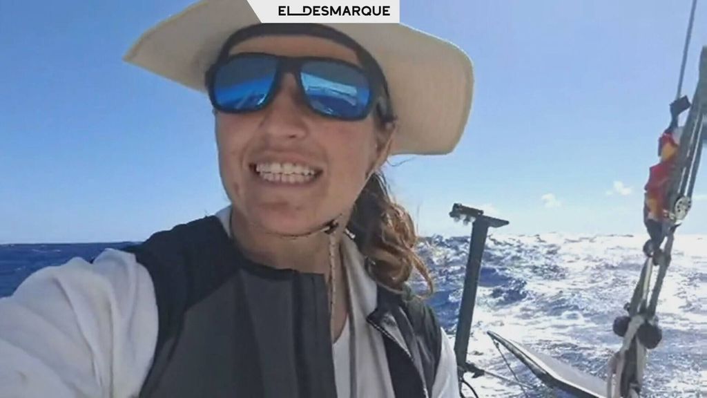 Ainza Bauzá y su mayor temor mientras cruza el Atlántico