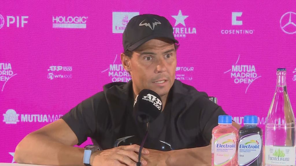 Rafa Nadal y su sinceridad tras su primer partido en Madrid: “El rival me ha dado mucha facilidad”