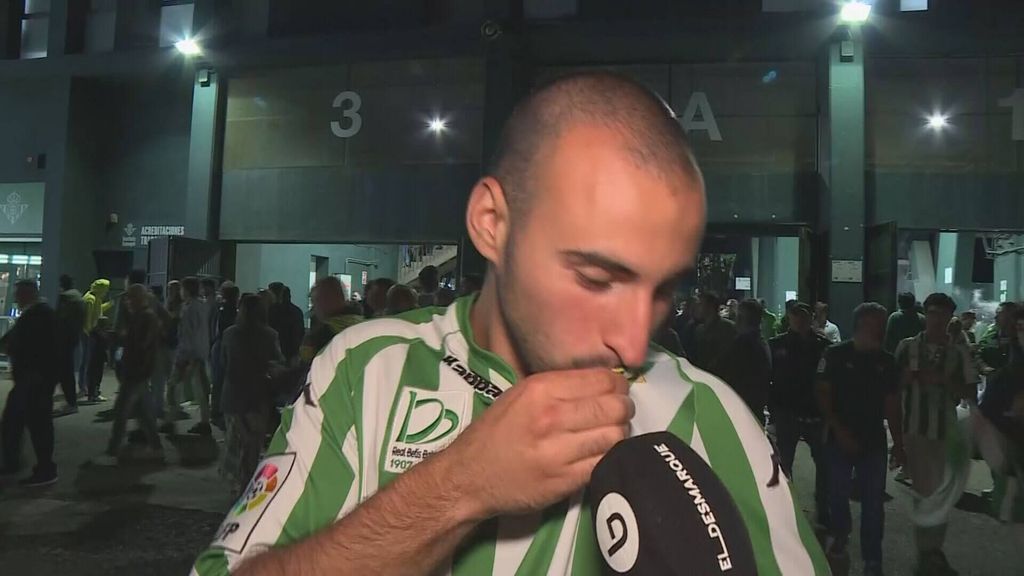 El aficionado del Real Betis que es puro sentimiento bético