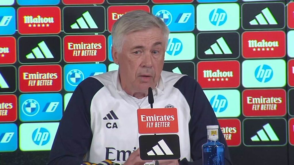 Rueda de prensa de Carlo Ancelotti antes de medirse al Cádiz