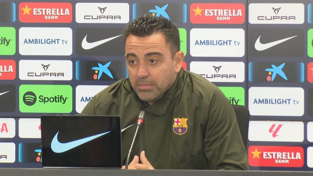 Rueda de prensa de Xavi Hernández previa al partido ante el Rayo