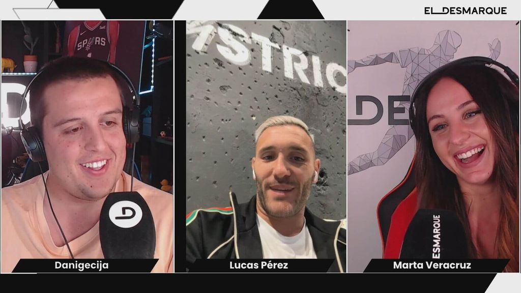 Lucas Pérez describe su amor por el Deportivo de la Coruña