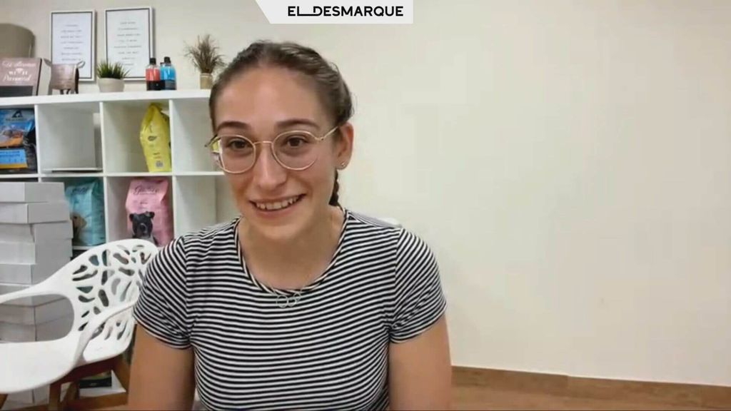 María Pino, en el Twitch de ElDesmarque