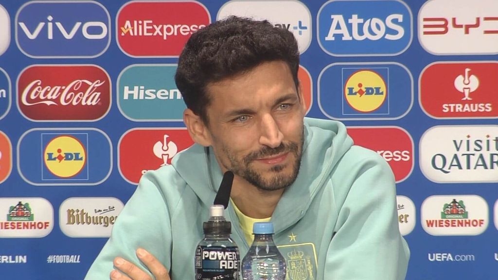 Jesús Navas, en rueda de prensa