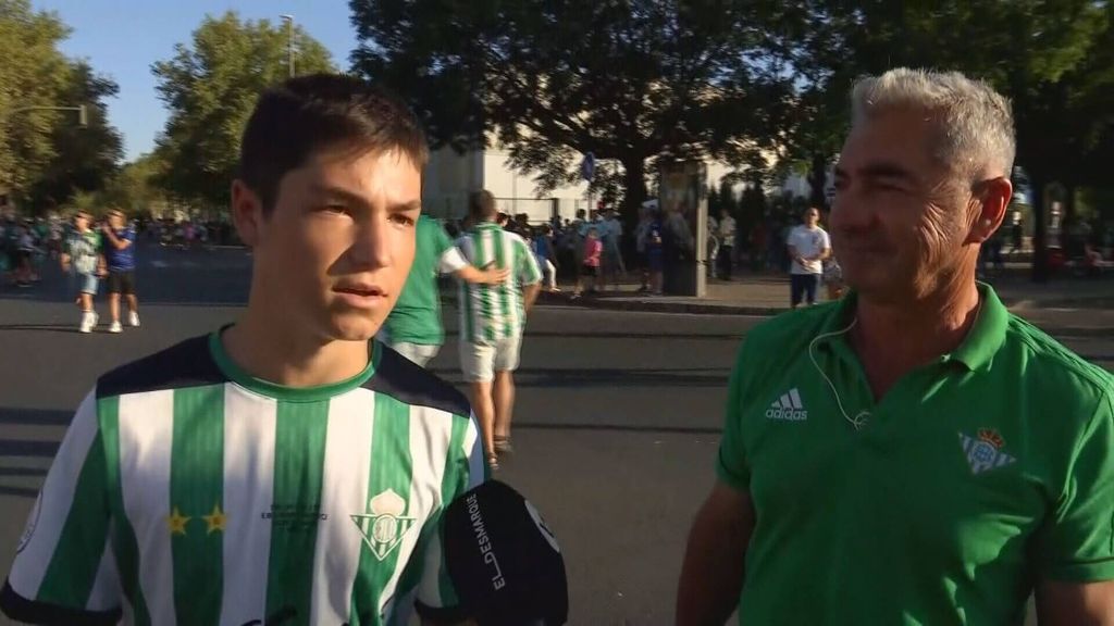 La afición del Betis, preocupada por el virus del Girona y la escasez de jugadores