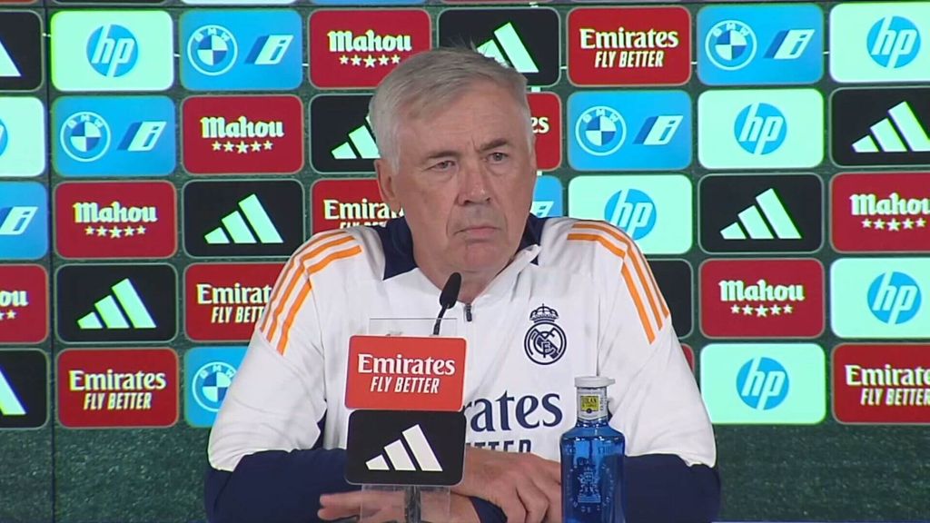 Rueda de prensa de Carlo Ancelotti