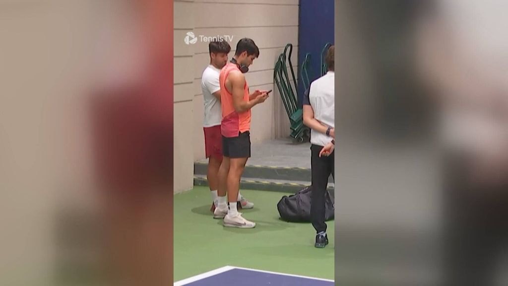 La reacción de Carlos Alcaraz al saber que se retira Rafa Nadal
