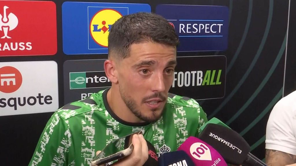 Pablo Fornals y el vestuario del Real Betis tras el empate: "Pellegrini nos deja reflexionar"