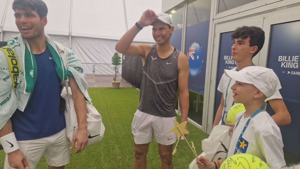 Rafa Nadal y Carlos Alcaraz cumplen el sueño de Perico