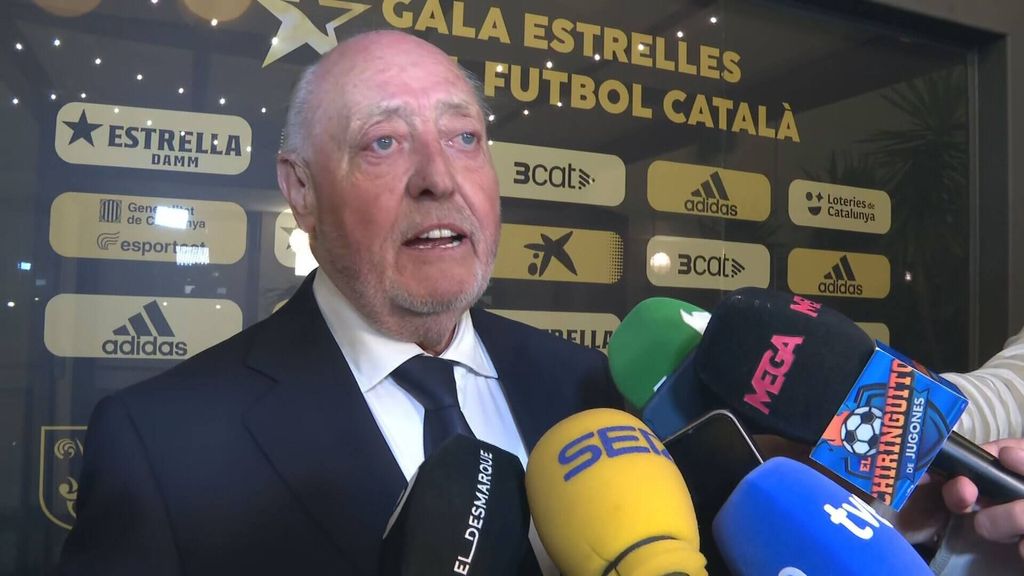 El presidente de la Federación Catalana de Fútbol reafirma su apoyo a Louzán para la RFEF