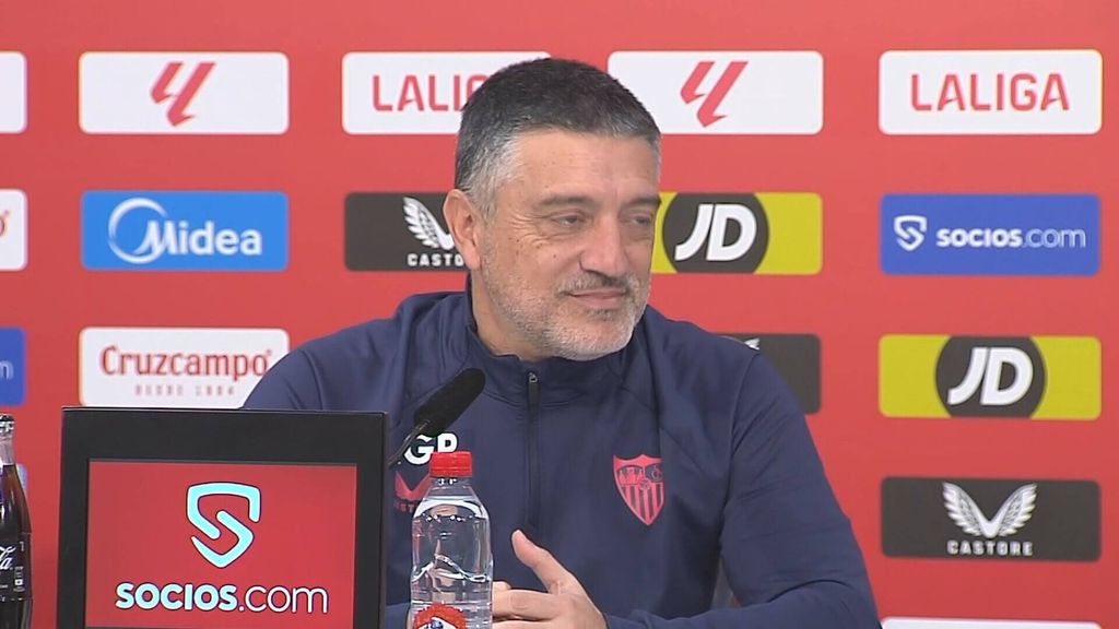 García Pimienta elogia a Jesús Navas en la previa del Sevilla-Celta