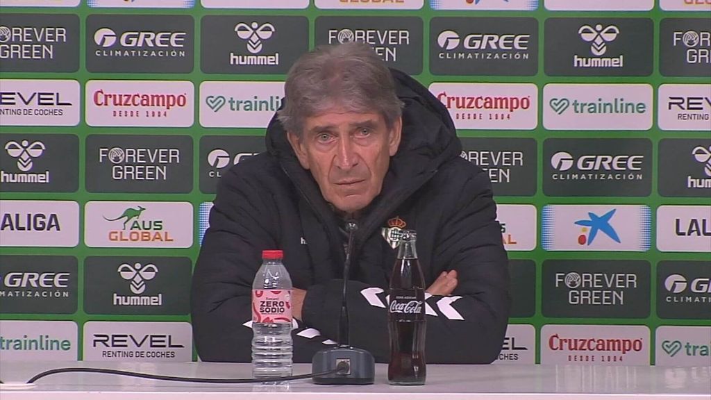 Manuel Pellegrini, en la rueda de prensa previa al partido ante el RCD Mallorca
