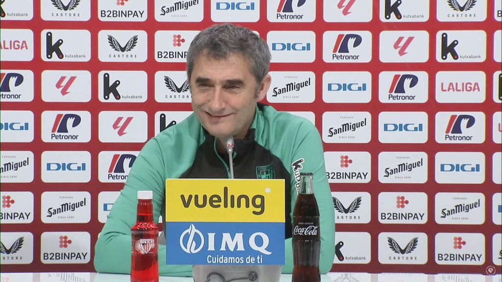 Ernesto Valverde provoca las risas al responder si piensa en pelear LALIGA