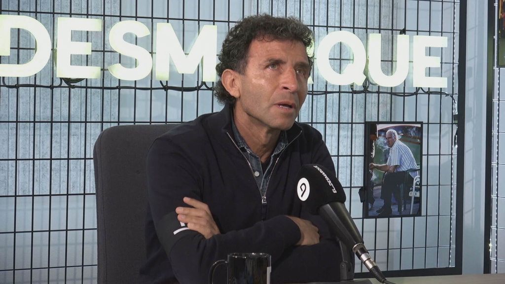 Luis Milla se emociona recordando a su compañero Juan Carlos Unzué: "En estas ocasiones el fútbol pasa a un segundo plano"