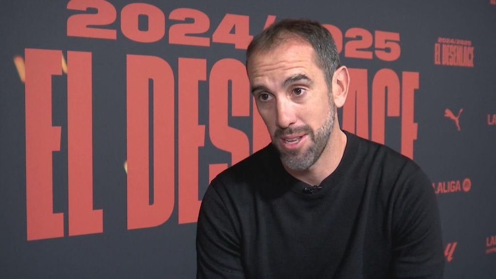 Godín, entrevista en el acto LALIGA 'El Desenlace', habla del Atlético de Madrid
