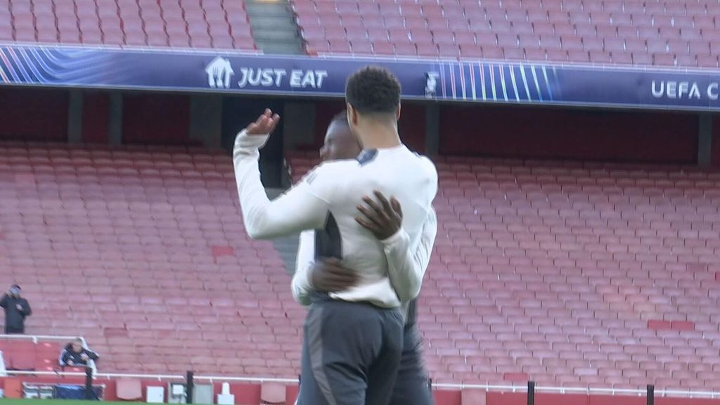 El cañito de Bellingham a Camavinga que desató las risas en el entrenamiento