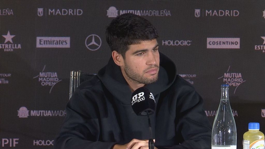 Carlos Alcaraz y su presencia en Roland Garros tras perderse el Mutua Madrid Open: "Estaremos seguro"