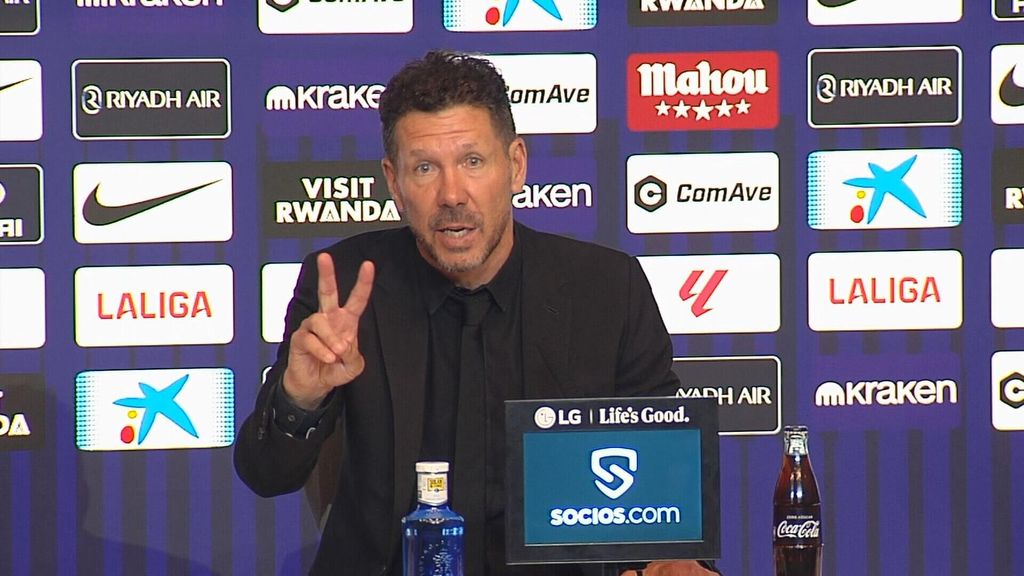 Rueda de prensa de Simeone