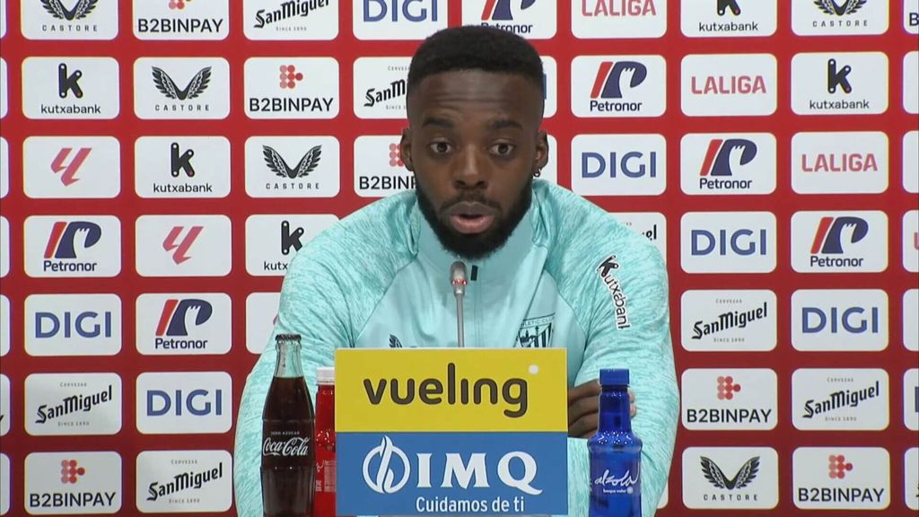 Rueda de prensa de Nico Williams