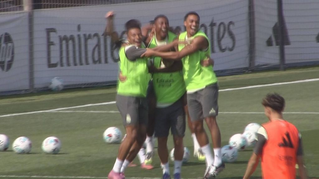 Kylian Mbappé contagia al vestuario blanco y Franco Mastantuono vive su primer ‘bautizo’ en Valdebebas