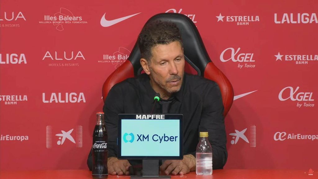 Rueda de prensa de Simeone ante el Mallorca