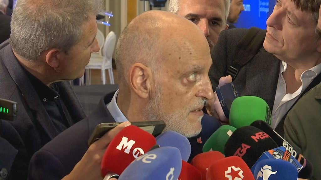 Javier Tebas responde a Courtois: "¿Se atreve a decir alguno algo en contra?"