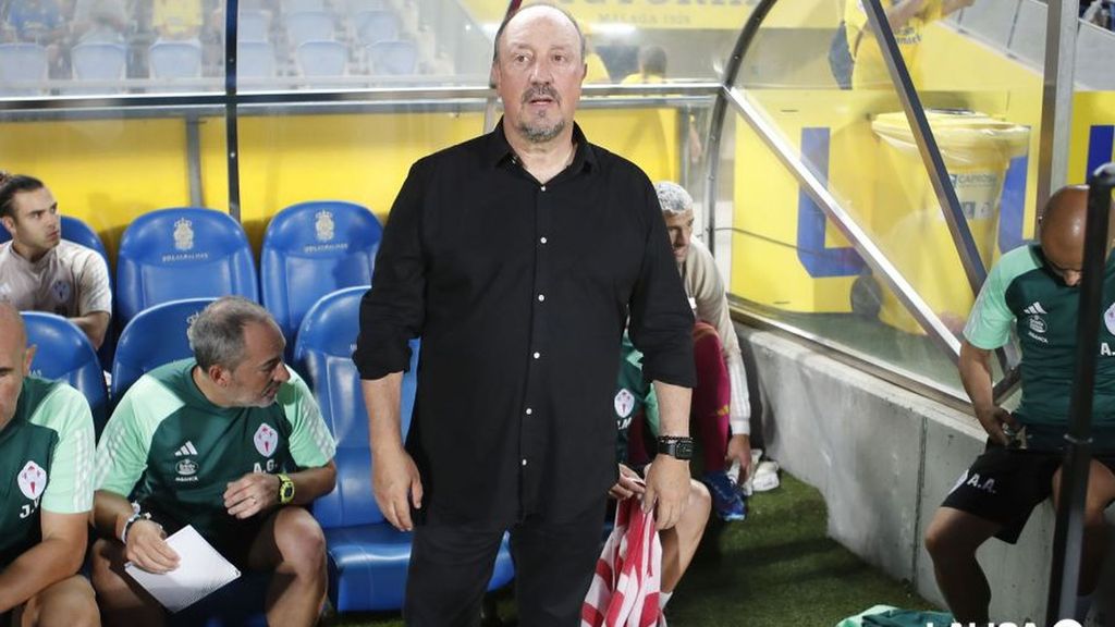 Rajada de Benítez tras la derrota del Celta en Las Palmas
