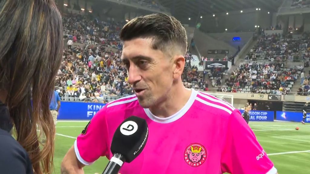 Entrevista a Gemita y a Pablo Hernández tras el Porcinos 9 - 1 Kunisports