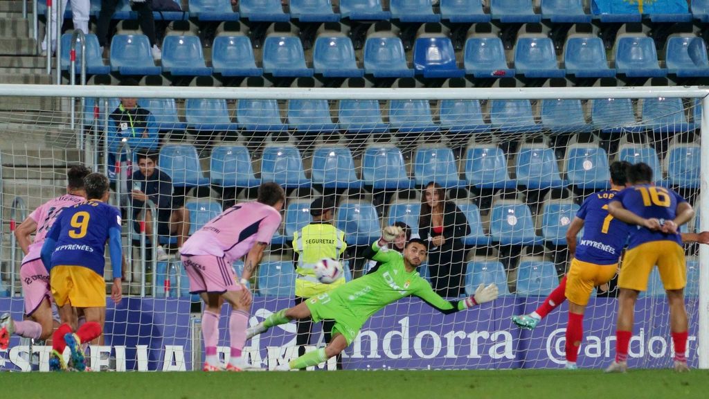 Andorra 1-0 Real Oviedo: Resumen del partido