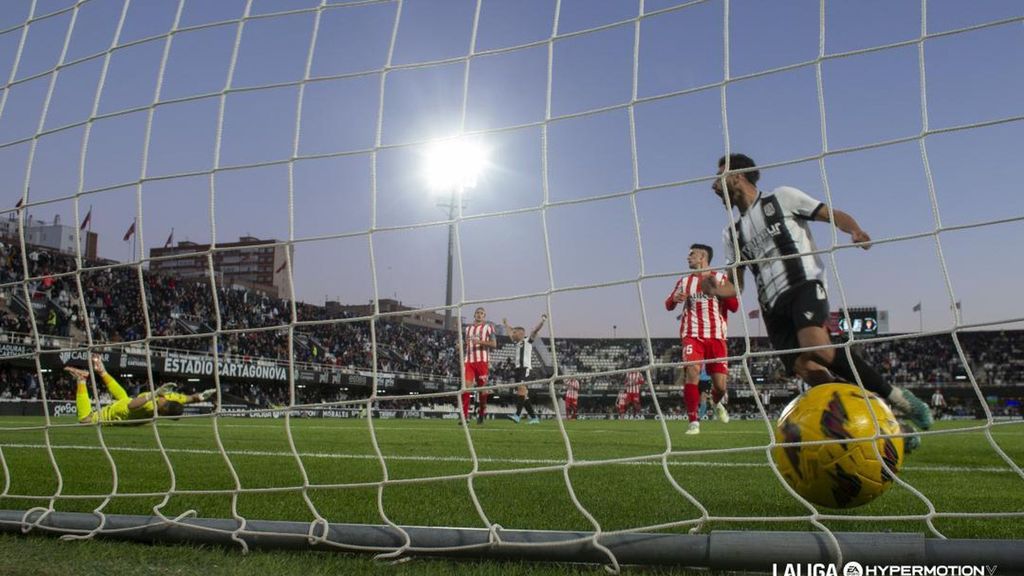 Cartagena 1-0 Sporting Gijón: Resumen del partido