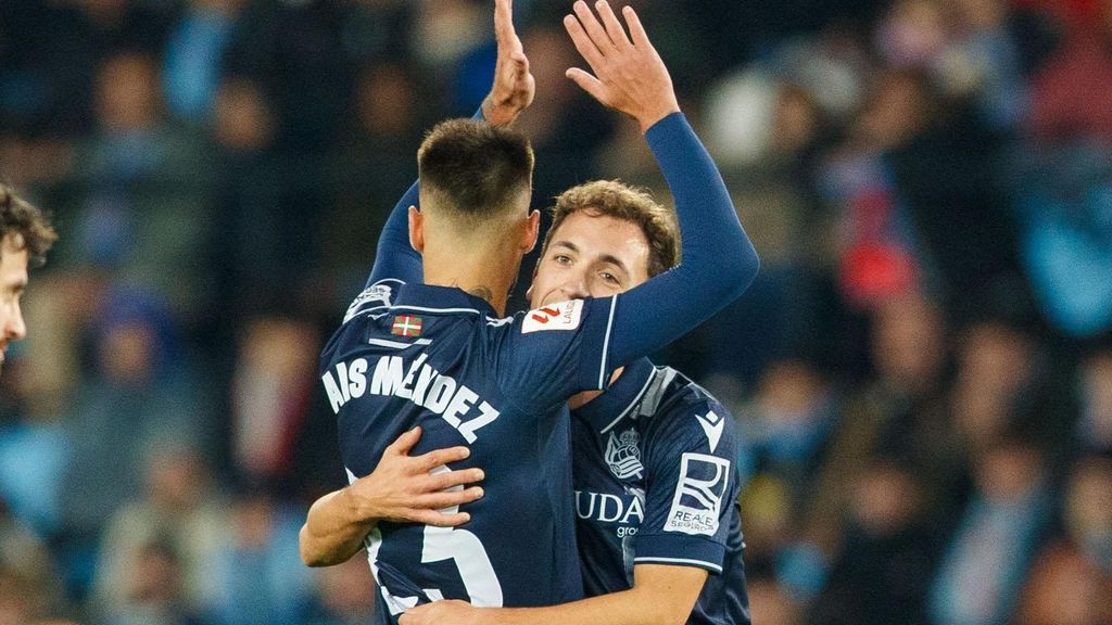 Celta 0-1 Real Sociedad: Gol de Brais Méndez