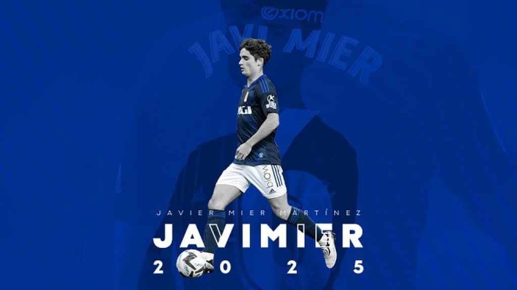 El Real Oviedo anuncia la renovación de Javi Mier