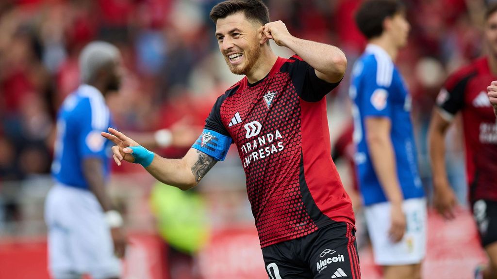 Mirandés 1-0 Real Oviedo: resumen de ida del play off de ascenso de LALIGA HYPERMOTION